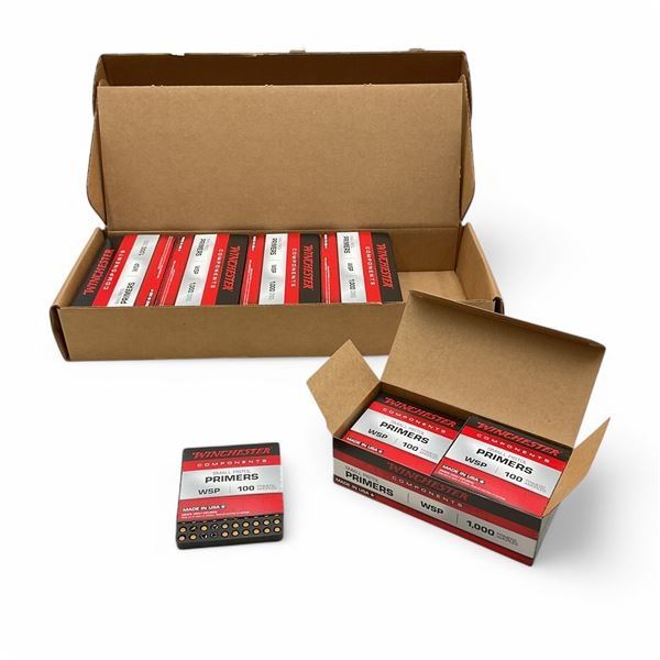 Winchester WSP Small Pistol Primers, 5000 Qty