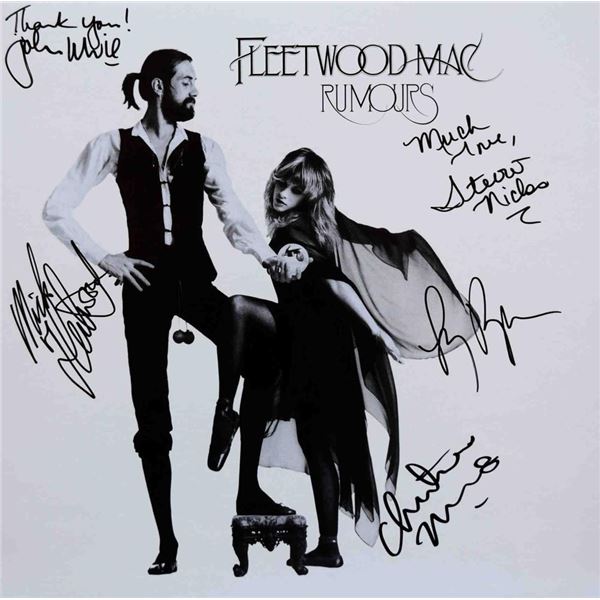 Fleetwood Mac Rumours signed  album