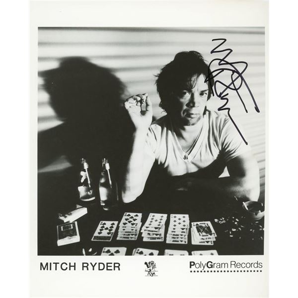 Devil With The Blue Dress Mitch Ryder signed photo