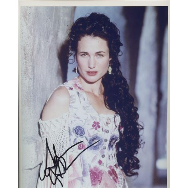 Andie MacDowell "Bad Girls" signed movie photo