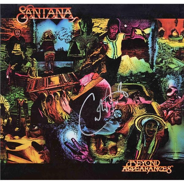 Santana signed Beyond Appearances album