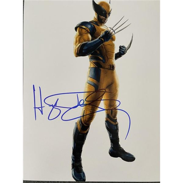 Deadpool & Wolverine Hugh Jackman signed movie photo