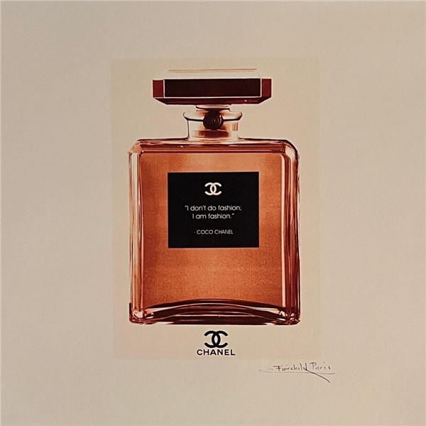Chanel Paris Parfum Fairchild Paris Collection Print.