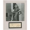 Image 1 : Dead Man Walk Mary Carlisle signed note