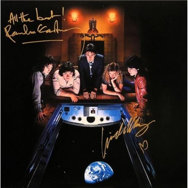 Wings signed Back To The Egg album