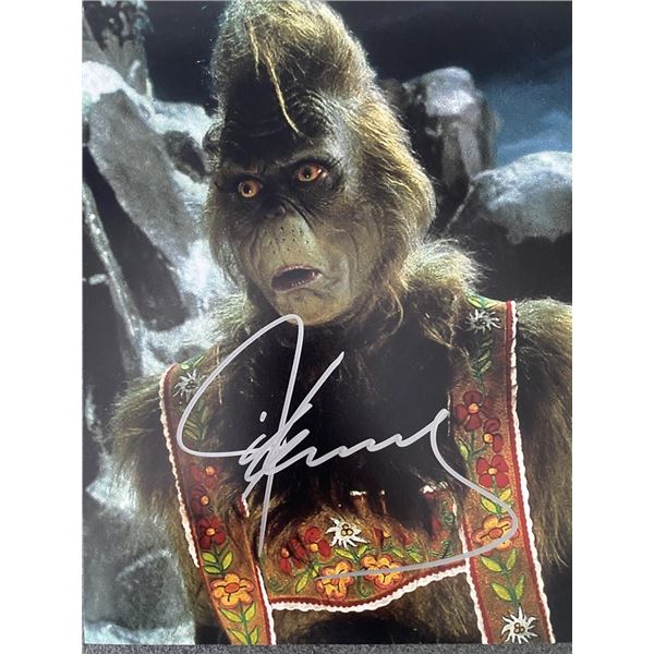 The Grinch Jim Carrey signed photo