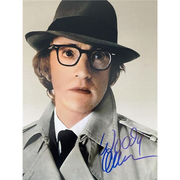 Woody Allen signed photo