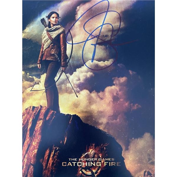 The Hunger Games Catching Fire Jennifer Lawrence signed movie photo