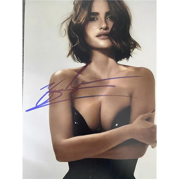 PenÃ©lope Cruz signed photo