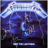 Image 1 : Metallica signed Ride The Lightning album
