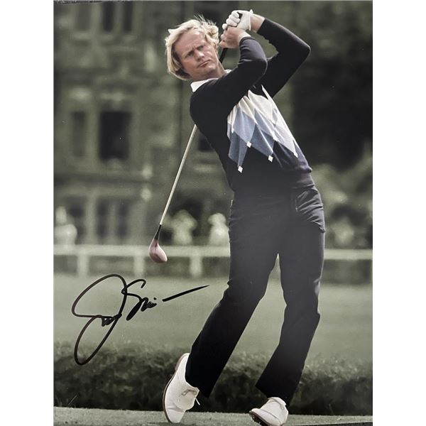Jack Nicklaus signed photo