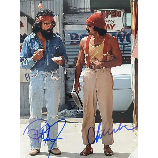 Cheech and Chong signed movie photo