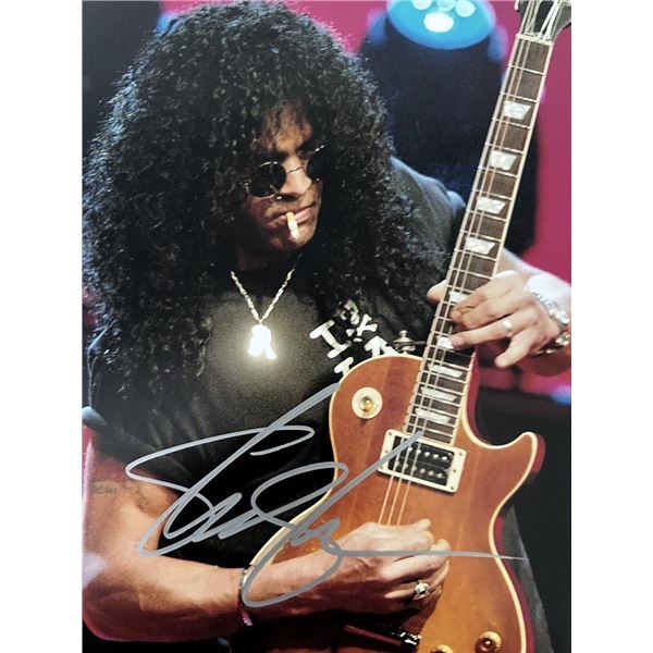 Guns N Roses Slash signed photo