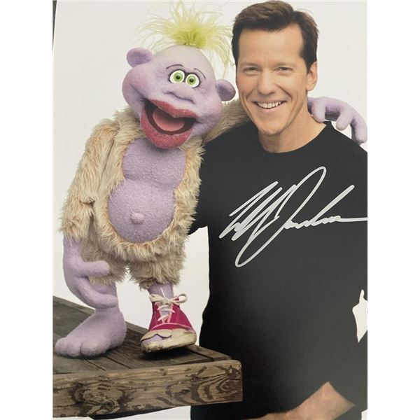 Comedian Jeff Dunham signed photo