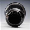 Image 2 : Black Glazed Pottery Vase with Flared Base