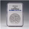 Image 1 : 2008 American Silver Eagle Type 1 Dollar NGC Graded MS 69 Early Releases