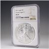 Image 1 : 2021 American Silver Eagle Type 1 Dollar Coin NGC Graded MS 69