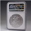 Image 3 : 2022 American Silver Eagle Type 2 Dollar NGC Graded MS 70