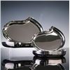 Image 1 : Set of 8 Georg Jensen Bloom Mirror Polished Stainless Steel Trays