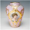 Image 1 : Royal Vienna Hand Painted Gilt Rococo Style Porcelain Vase