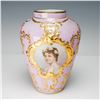 Image 2 : Royal Vienna Hand Painted Gilt Rococo Style Porcelain Vase