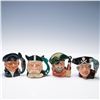 Image 1 : 4pc Royal Doulton Small Character Jugs, D6386, D6502, D6619 & D6620
