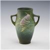 Image 1 : Roseville Pottery Freesia Vase with Two Handled