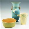 Image 1 : Roseville Pottery Pieces, Including Dogwood and Pinecone Patterns
