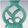 Image 4 : 2pc Vintage Weller Pottery Candlesticks