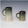 Image 2 : 2pc Weller Pottery Eocean Tankard and Mug