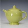Image 1 : Fiesta Ware Chartreuse Teapot with Lid