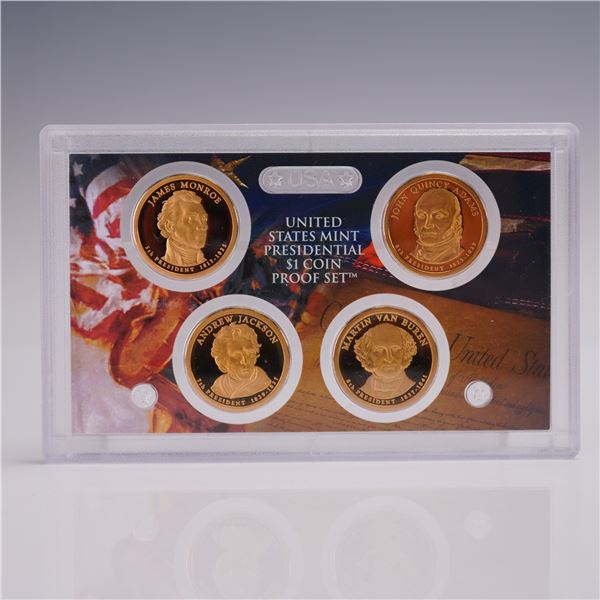 2008-S US Mint 4pc Presidential One Dollar Proof Set OGP