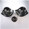 Image 2 : 4pc Georg Jensen Bloom Collection Bowl and Spoon Set
