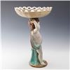 Image 2 : Majolica Figural Cherub Compote