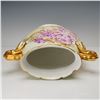Image 4 : Elite Works Limoges Floral Gilt Porcelain Vase