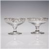 Image 2 : 5pc Silver Overlay Glass Collection