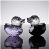 Image 1 : Swarovski Happy Ducks Figurines, Sir and Lady Duck