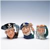 Image 1 : 3pc Royal Doulton Small Character Jug- D6386, D6552 & D6554