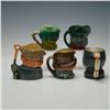Image 2 : 5pc Royal Doulton Character Jug Set