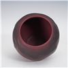 Image 2 : Van Briggle Pottery Mulberry Red Vase