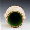 Image 4 : Weller Bonito Line Pottery Hand-Painted Floral Vase with Handles