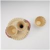 Image 3 : 2pc Weller Pottery Florala Vanity Set