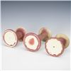 Image 3 : 3pc Weller Pottery Candle Holders