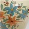 Image 3 : American Pottery Hand-Painted Floral Vase, Signed