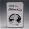 Image 1 : 2020-W American Silver Eagle Type 1 Dollar NGC Graded PF 69 Ultra Cameo