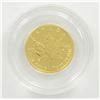 Image 2 : 1998 Canadian One-Tenth Fine Gold Elizabeth II 5 Dollars Coin