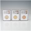 Image 1 : 3pc 2020-S, 2021-S, & 2022-P American Innovation Dollar Coins NGC Graded