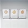 Image 2 : 3pc 2020-S, 2021-S, & 2022-P American Innovation Dollar Coins NGC Graded