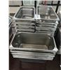 Image 1 : 38-Asst. Third Size Insert Pans - 38 X $