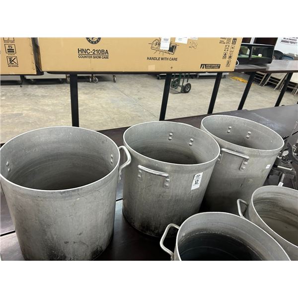 3-Large Stock Pots - 3 X $